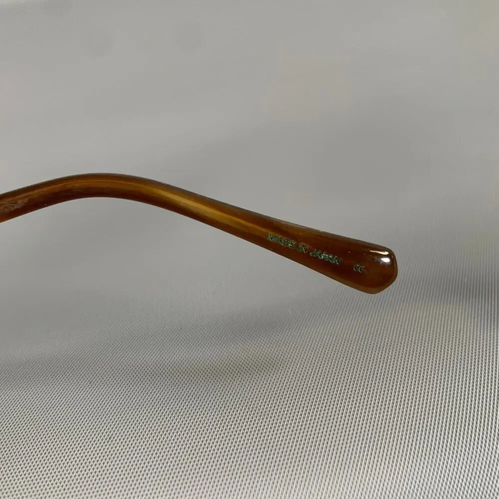 MR LEIGHT Brown Gold Sunglasses & Eyewear